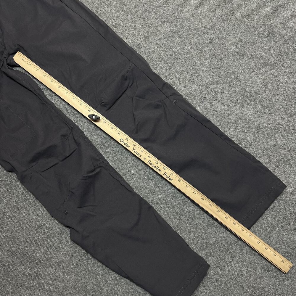 PrAna Pants Womens 6 Gray Cargo Stretch Nylon Hiking Outdoor Pockets 2056971 - Picture 11 of 14